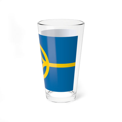 Flag of West Plains Missouri (United States) Pint Glass 16oz