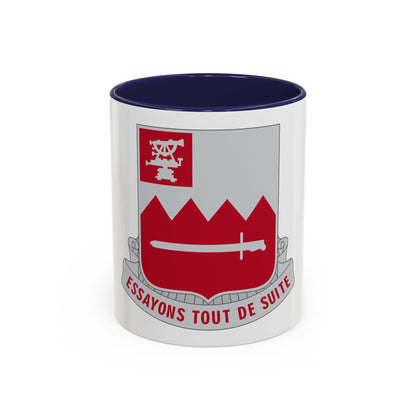 397 Engineer Battalion (U.S. Army) Accent Coffee Mug