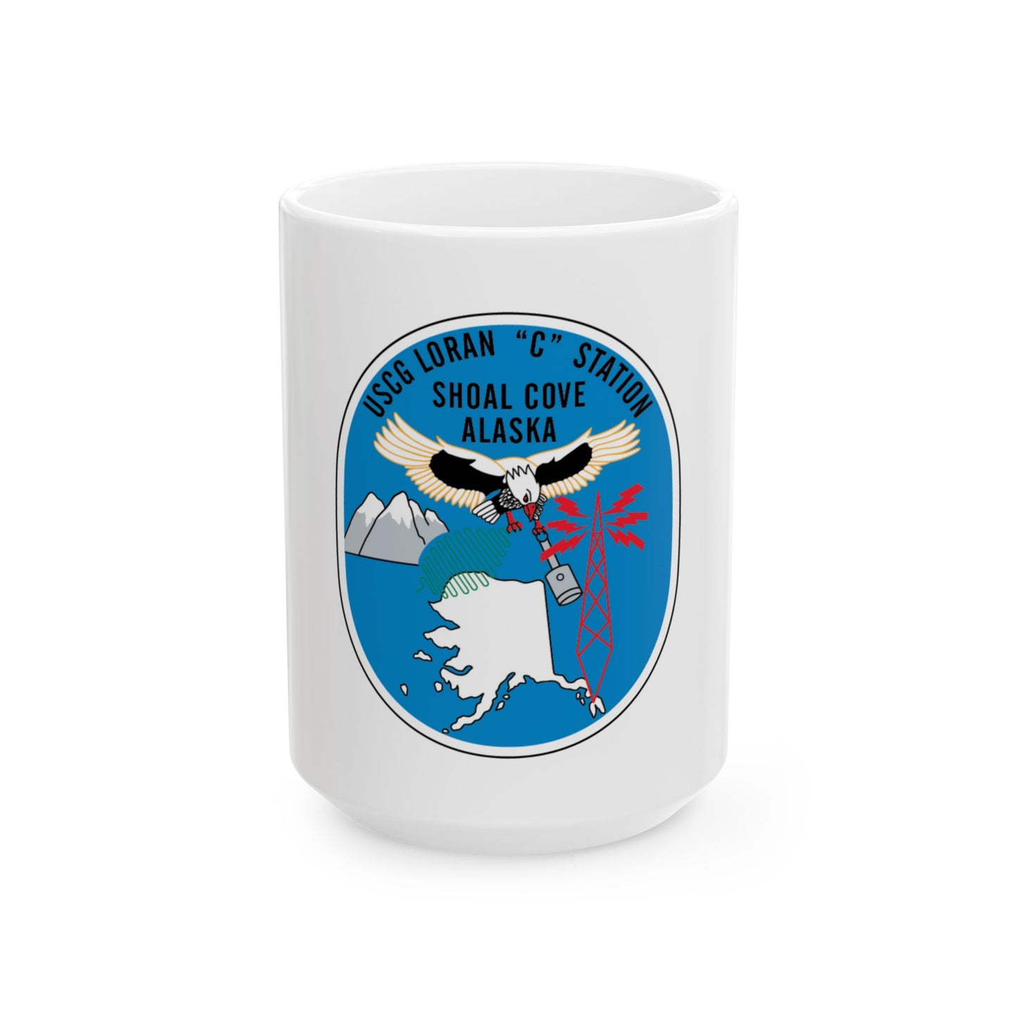 LORSTA Shoal Cove (U.S. Coast Guard) White Coffee Mug