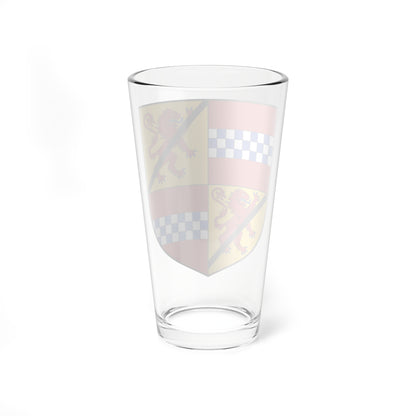 Earl of Crawford COA (Scotland) (Coat of Arms) Pint Glass 16oz