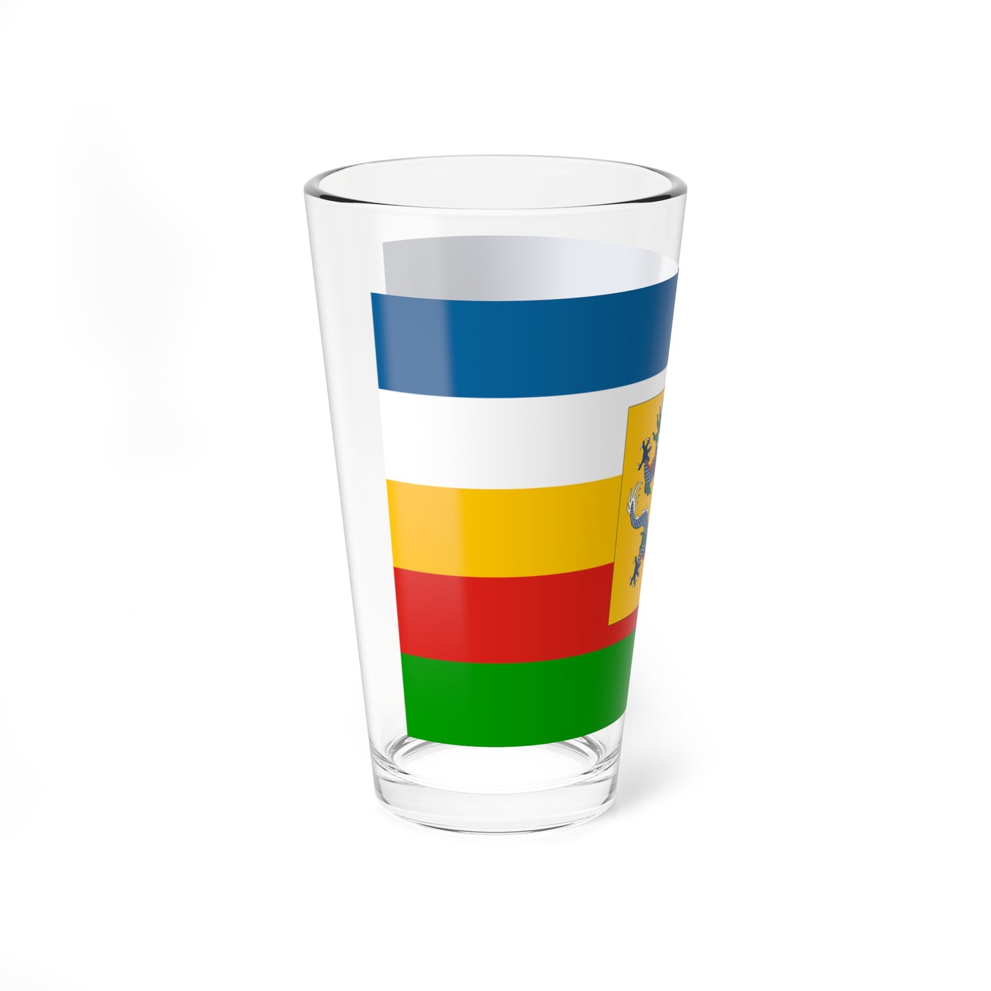 Imperial Chinese Navy Fleet Commanders Flag 1905-1909 (China) Pint Glass 16oz