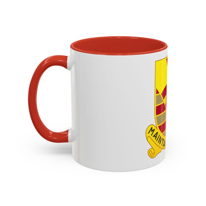 81 Maintenance Battalion (U.S. Army) Accent Coffee Mug