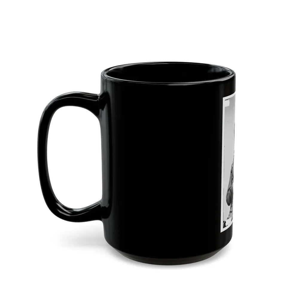 Portrait Of Maj. Gen. William T. Sherman, Officer Of The Federal Army (U.S. Civil War) Black Coffee Mug-Go Mug Yourself