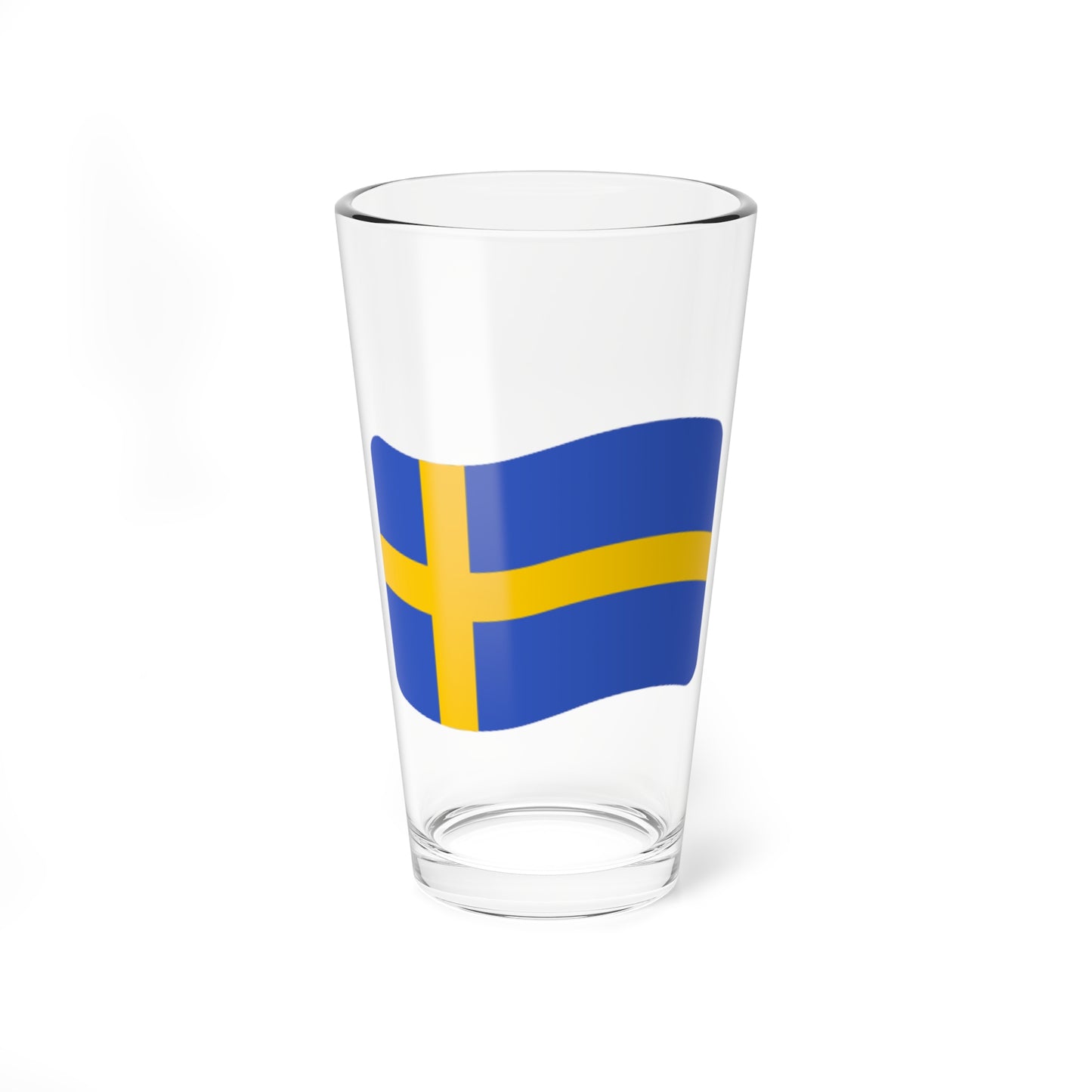 Iconol flag Sweden (Sweden) Pint Glass 16oz