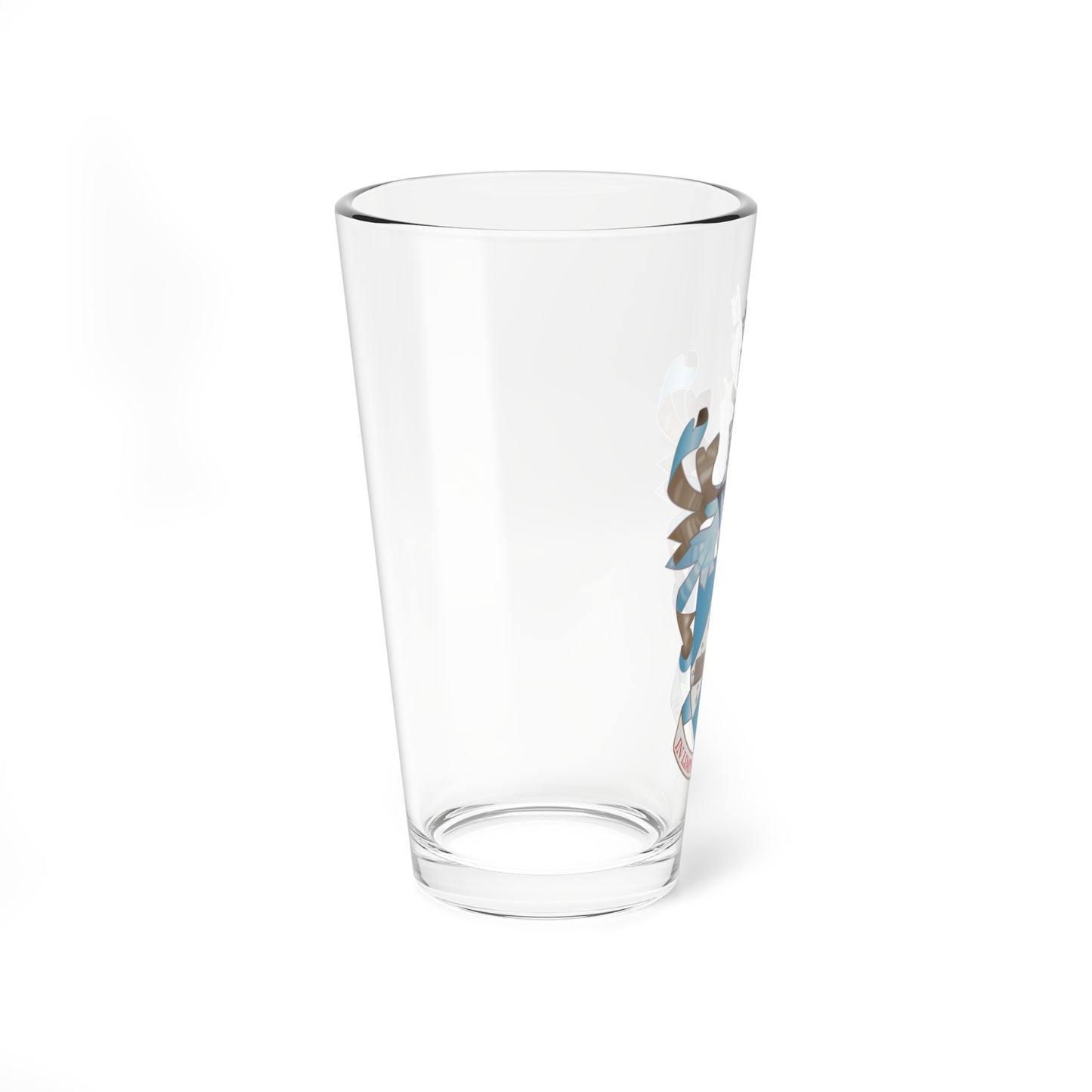 University of York coat of arms (United Kingdom) (Coat of Arms) Pint Glass 16oz