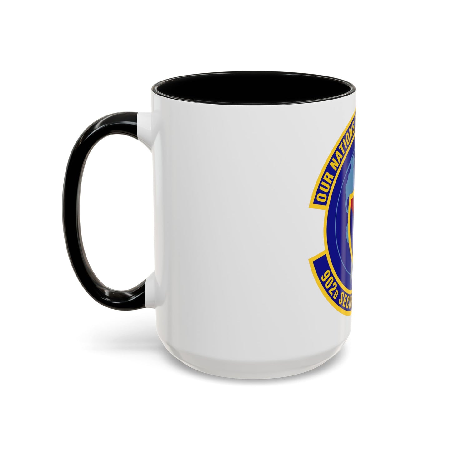 902d Security Forces Squadron (U.S. Air Force) Accent Coffee Mug