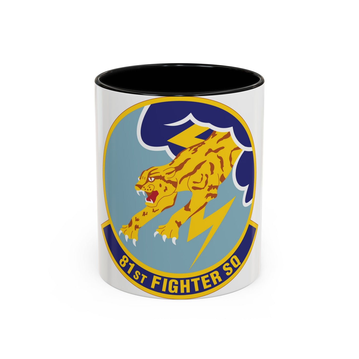 81st Fighter Squadron (U.S. Air Force) Accent Coffee Mug