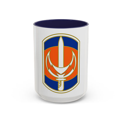 228 Signal Brigade 3 (U.S. Army) Accent Coffee Mug