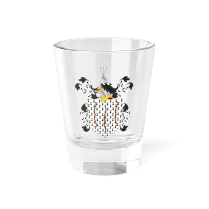 Coat of Arms of Elija Boardman (United States) (Coat of Arms) Shot Glass 1.5oz