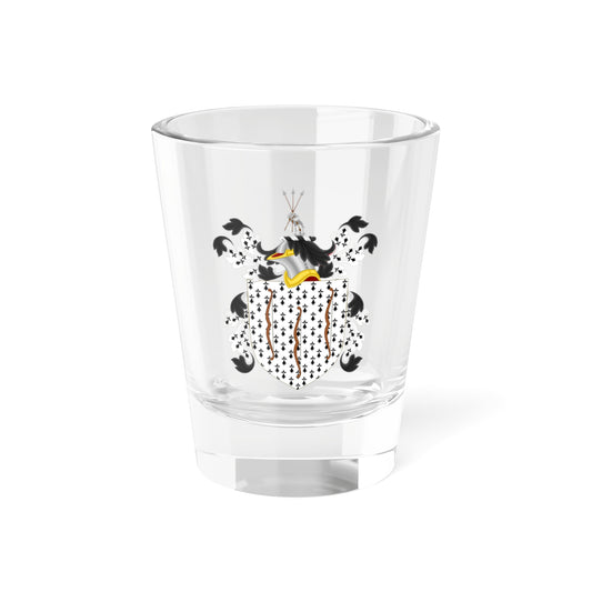 Coat of Arms of Elija Boardman (United States) (Coat of Arms) Shot Glass 1.5oz