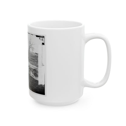 Bull Run, Va. Federal Cavalry At Sudley Ford (U.S. Civil War) White Coffee Mug