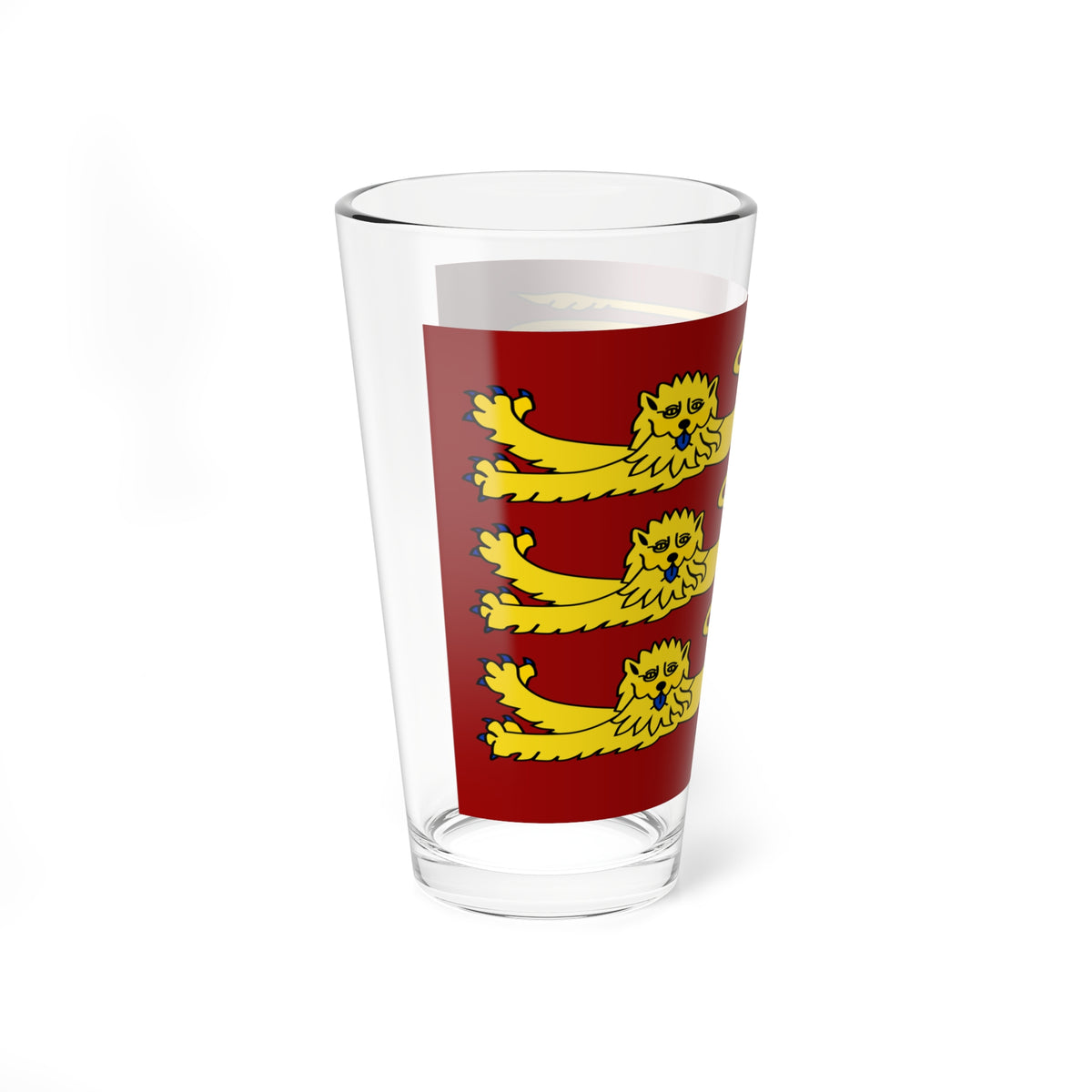 Royal Standard of England (United Kingdom) Pint Glass 16oz