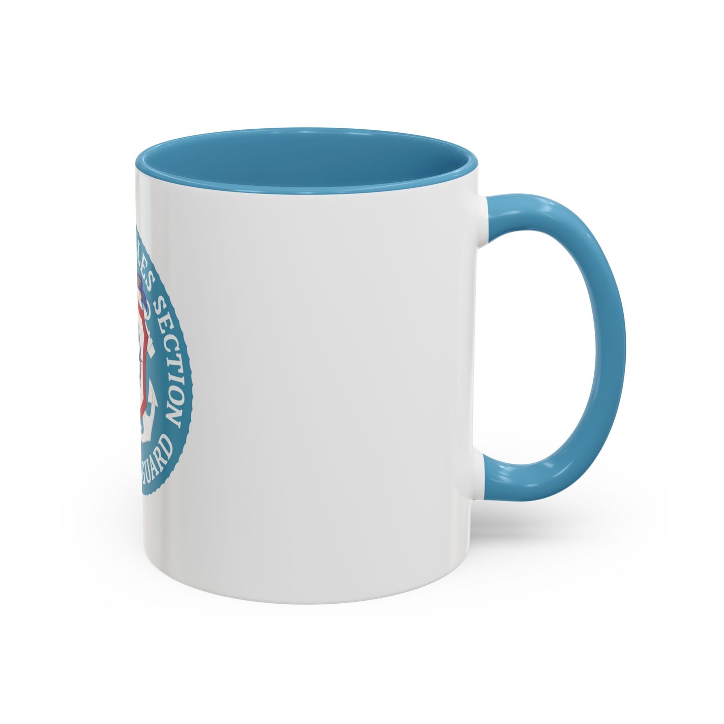 USCG Greater Antilles Section (U.S. Coast Guard) Accent Coffee Mug