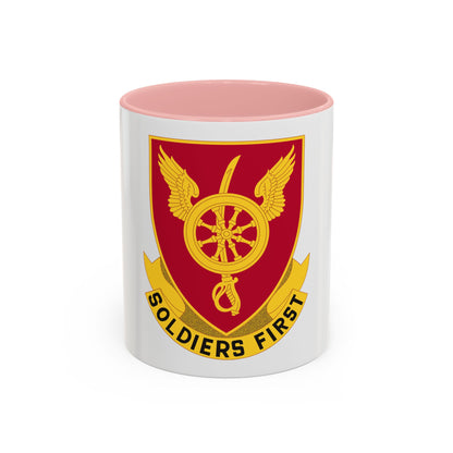 79 Ordnance Battalion Obsolete Insignia (U.S. Army) Accent Coffee Mug