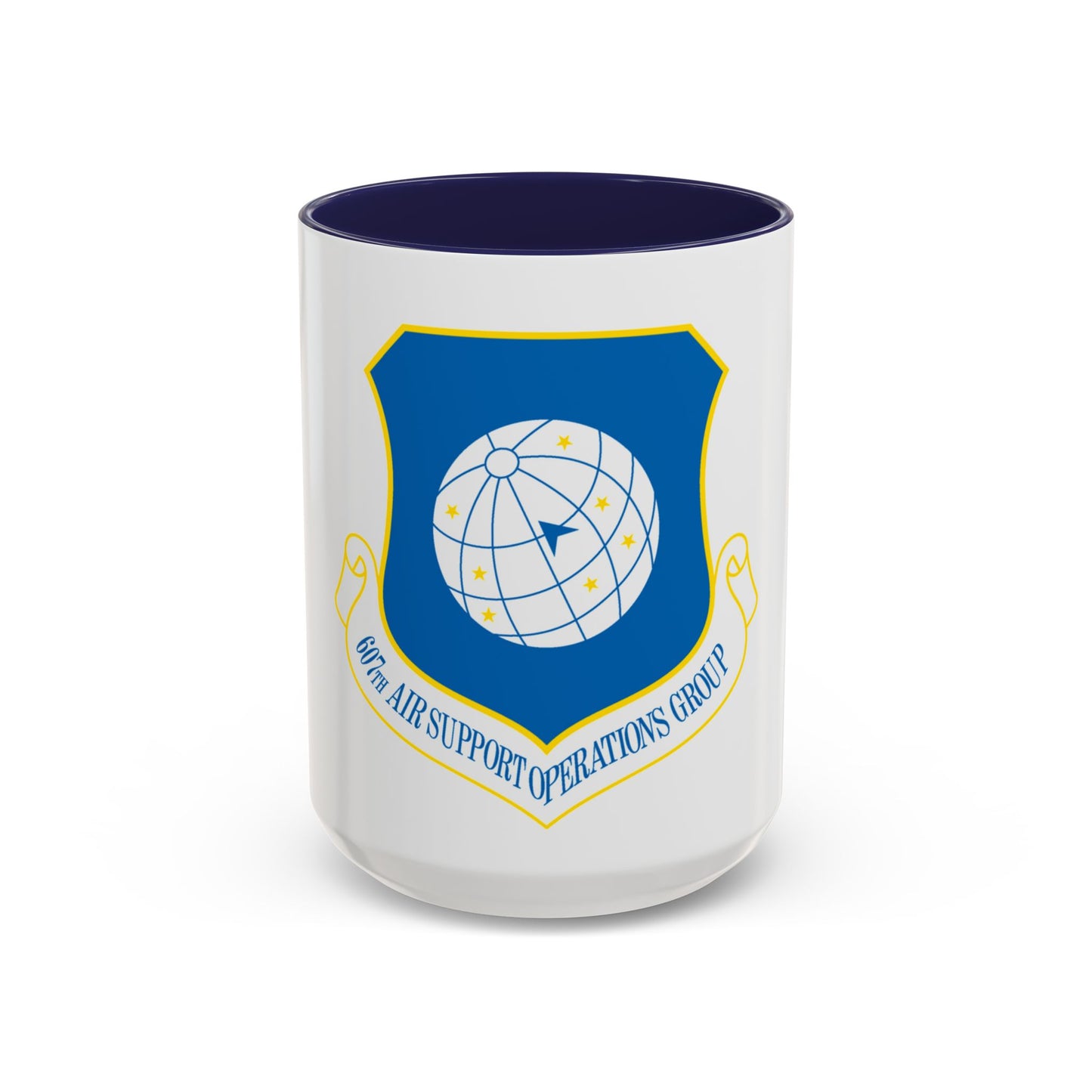 607th ASOGR (U.S. Air Force) Accent Coffee Mug