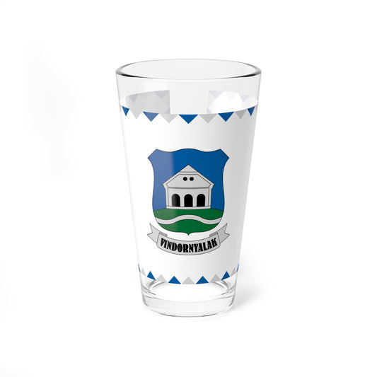 Flag of Vindornyalak (Hungary) Pint Glass 16oz