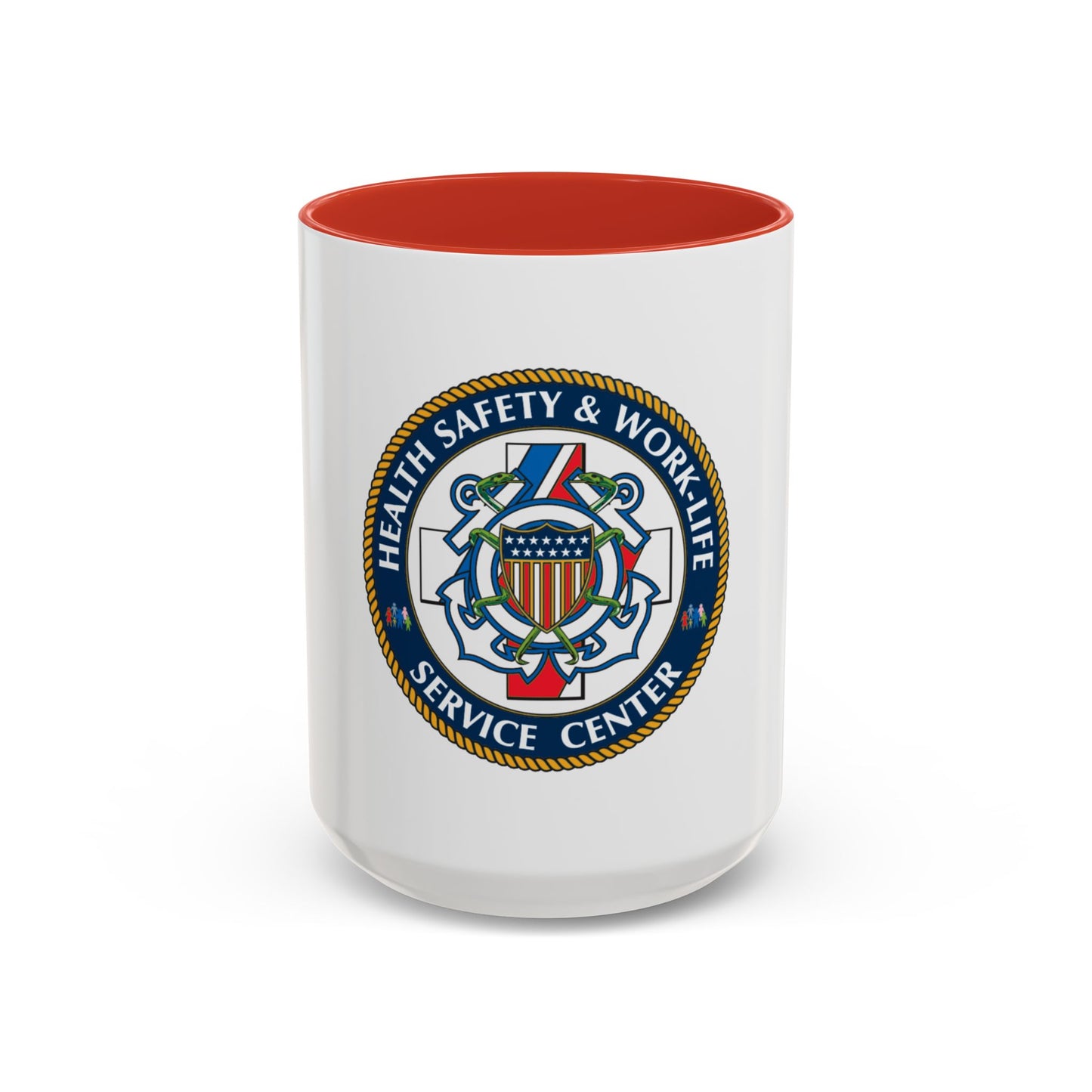 HSWL Service Center (U.S. Coast Guard) Accent Coffee Mug