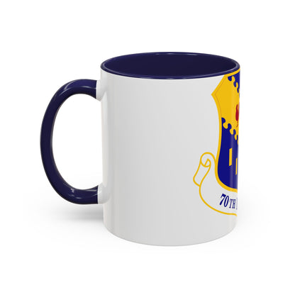 70th Intelligence Surveillance and Reconnaissance Wing (U.S. Air Force) Accent Coffee Mug