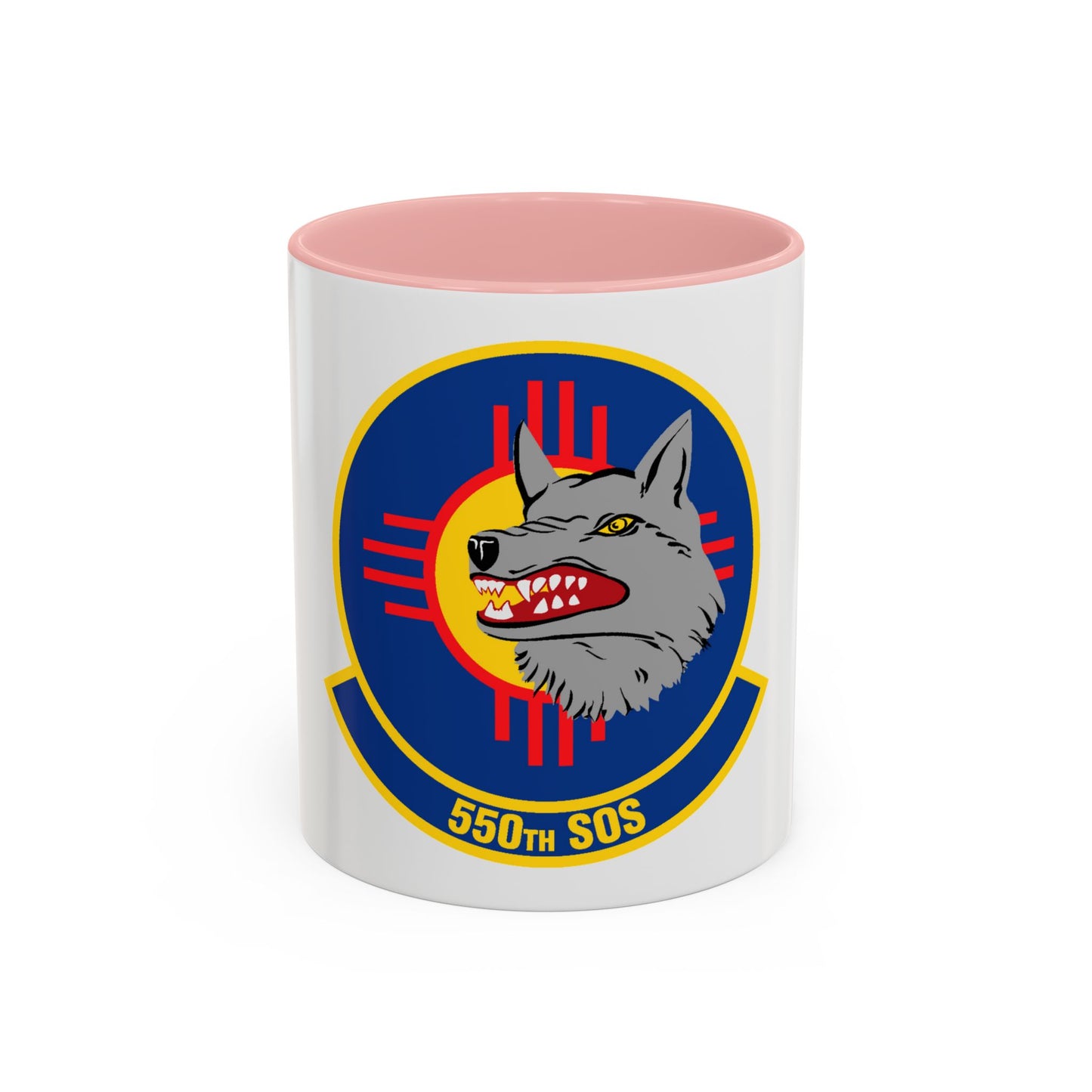 550 Special Operations Squadron AETC (U.S. Air Force) Accent Coffee Mug