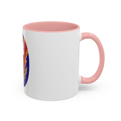 Communications Zone Personnel Europe (U.S. Army) Accent Coffee Mug