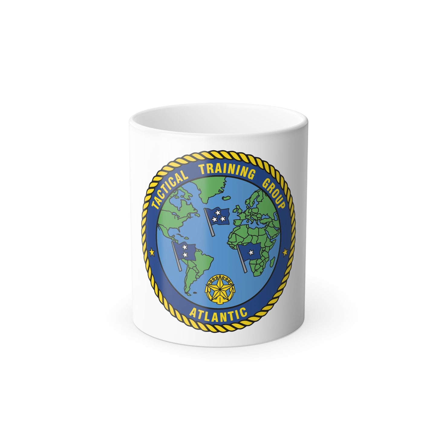Tactical Training Grp Atlantic (U.S. Navy) Color Changing Mug 11oz