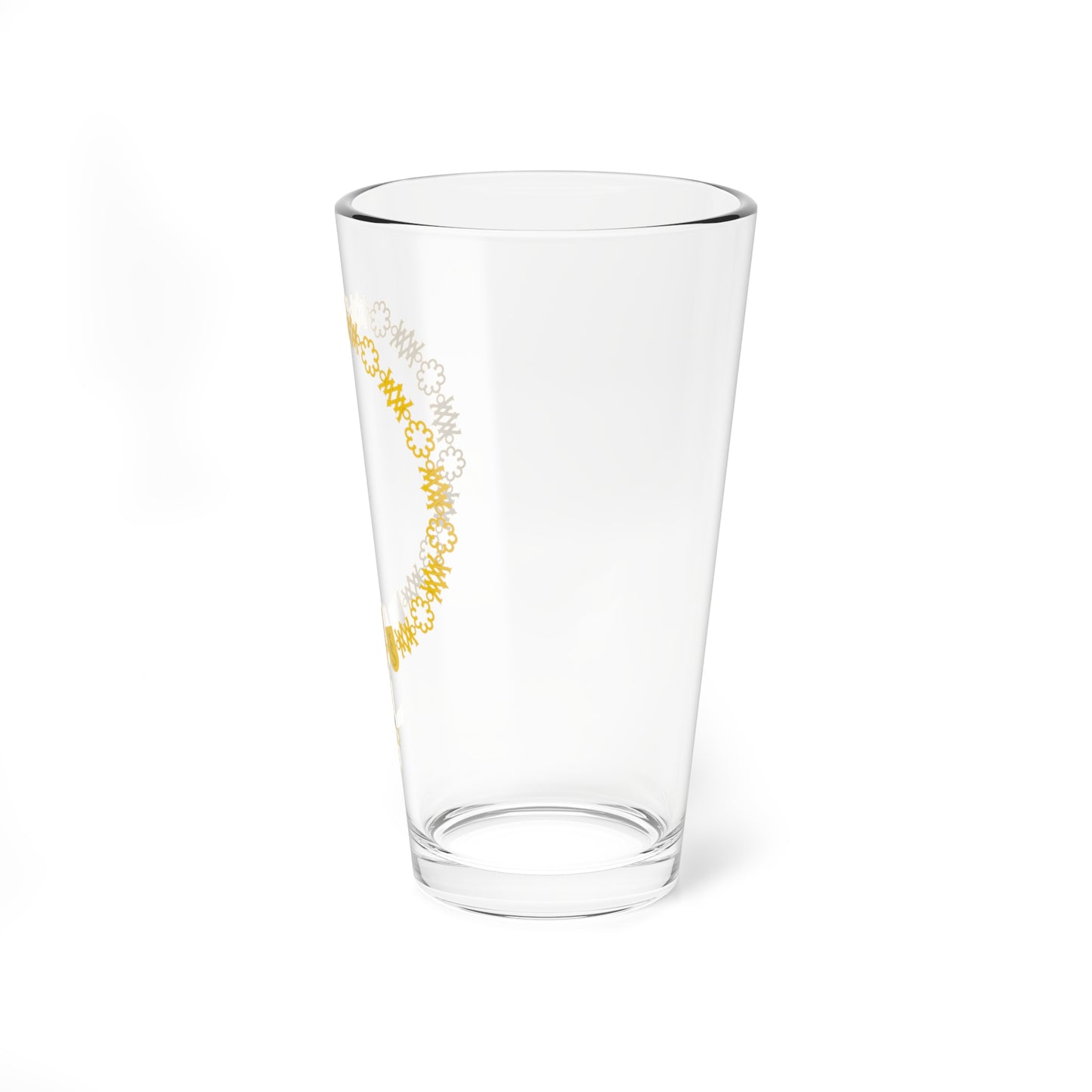 Collar de la Hermandad de Caballeros Mozárabes de Toledo (Spain) (Coat of Arms) Pint Glass 16oz