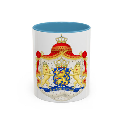 Royal coat of arms of the Netherlands (1815-1907) - Accent Coffee Mug