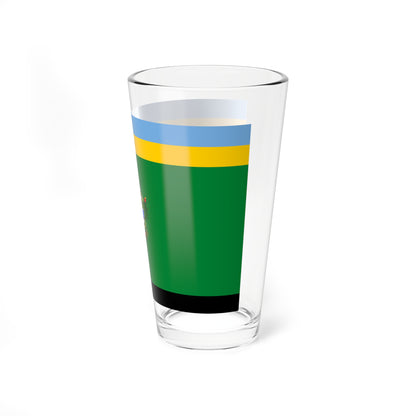 Propuesta de bandera para el Estado Monagas 45 (Venezuela) Pint Glass 16oz
