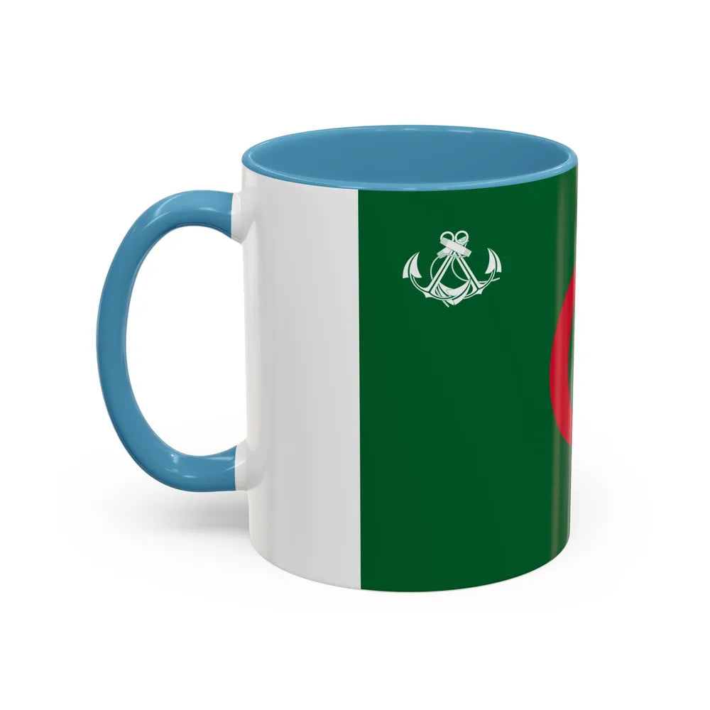 Naval Ensign of Algeria - Accent Coffee Mug-Go Mug Yourself