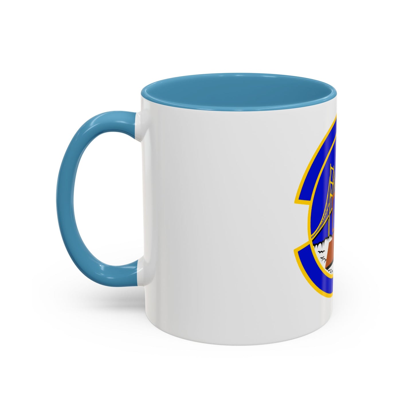 349 Force Support Squadron AFRC (U.S. Air Force) Accent Coffee Mug