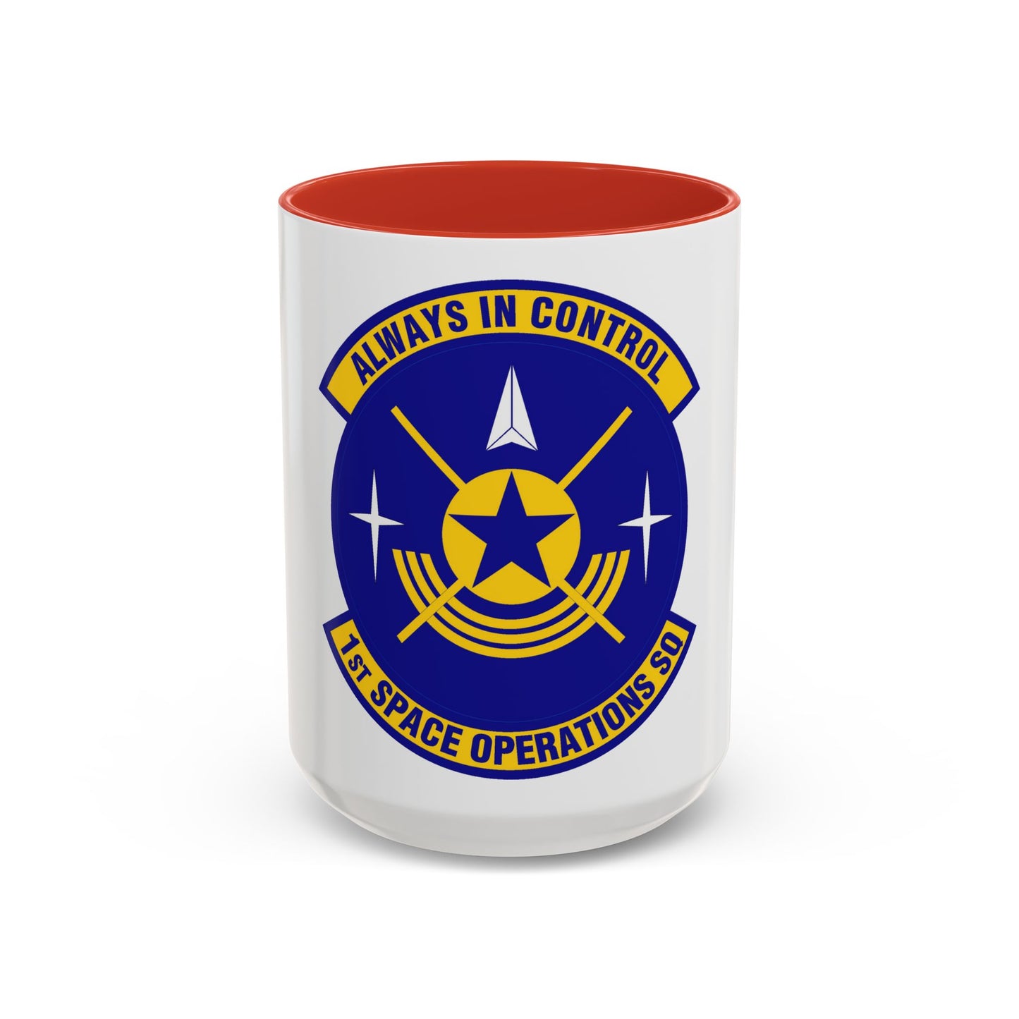 1st Space Operations Squadron (U.S. Air Force) Accent Coffee Mug