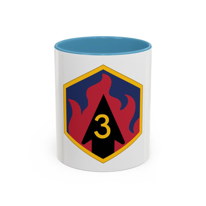 3rd Chemical Brigade (U.S. Army) Accent Coffee Mug