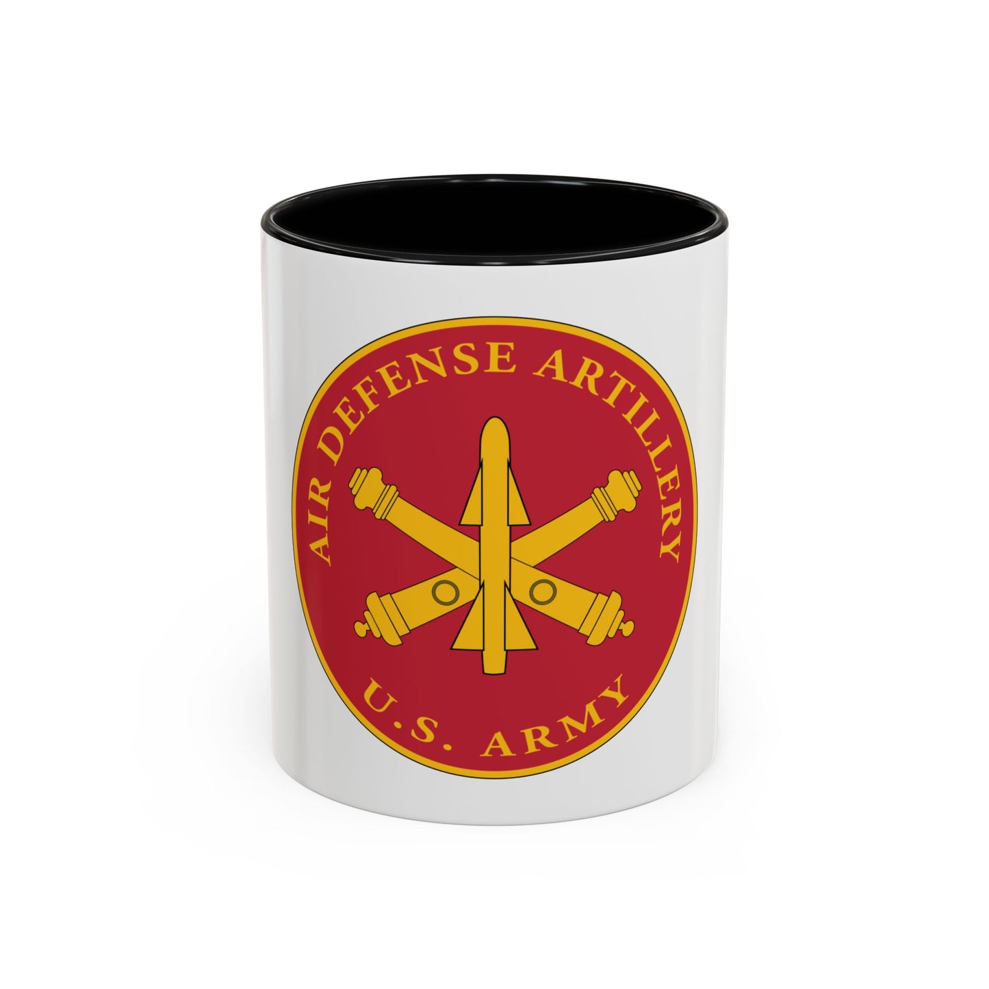 USAADAPLAQUE Air Defense Artillery Branch (U.S. Army) Accent Coffee Mug