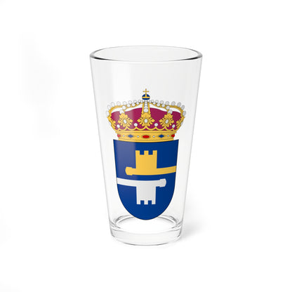 Kriminalvården vapen (Sweden) (Coat of Arms) Pint Glass 16oz