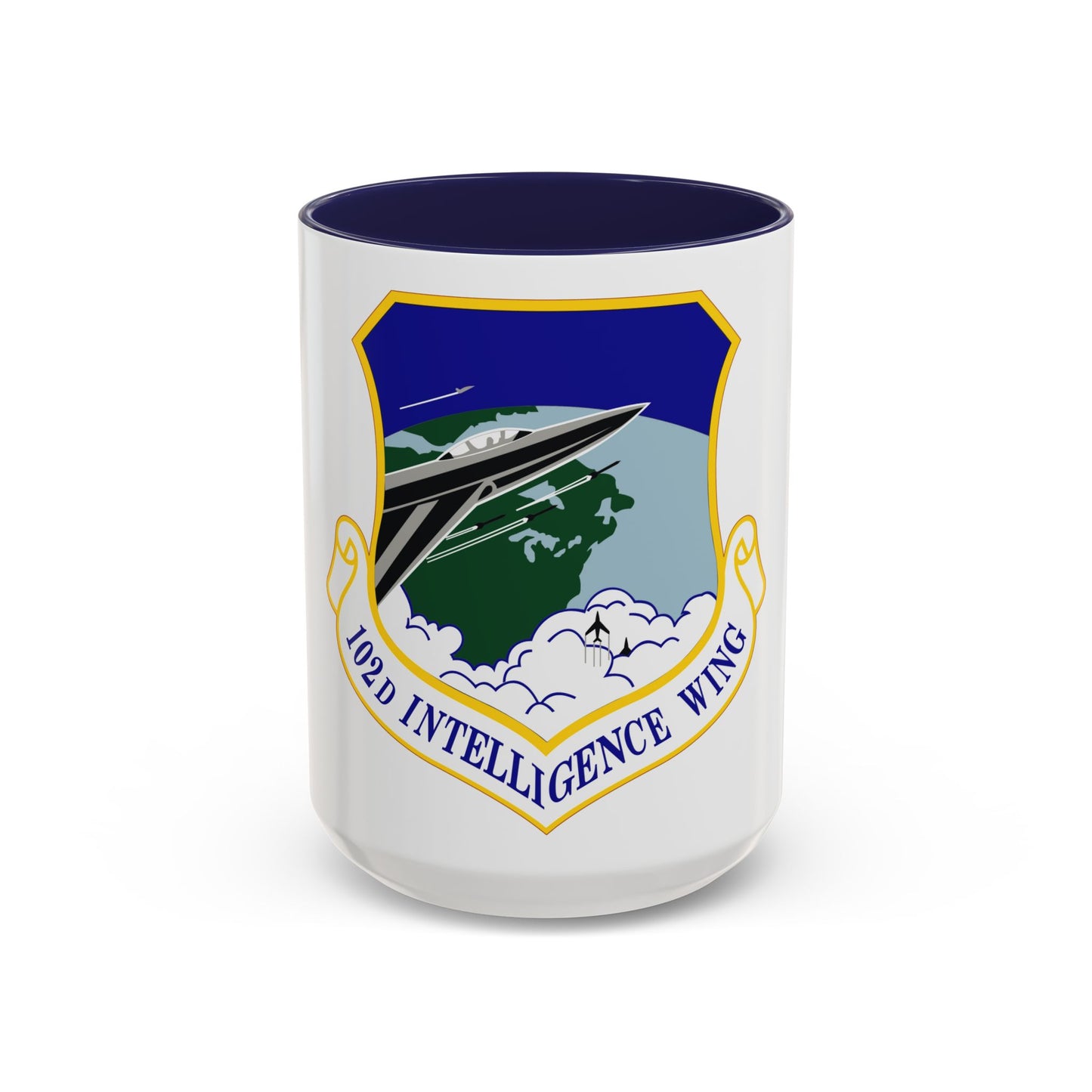 102d Intelligence Wing (U.S. Air Force) Accent Coffee Mug