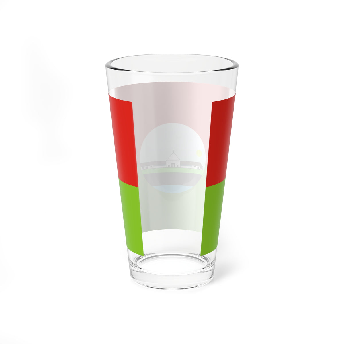 Bandera de Alto Orinoco Venezuela (Venezuela) Pint Glass 16oz