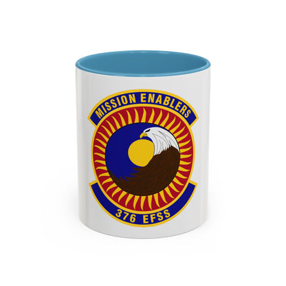 376th Expeditionary Force Support Squadron (U.S. Air Force) Accent Coffee Mug