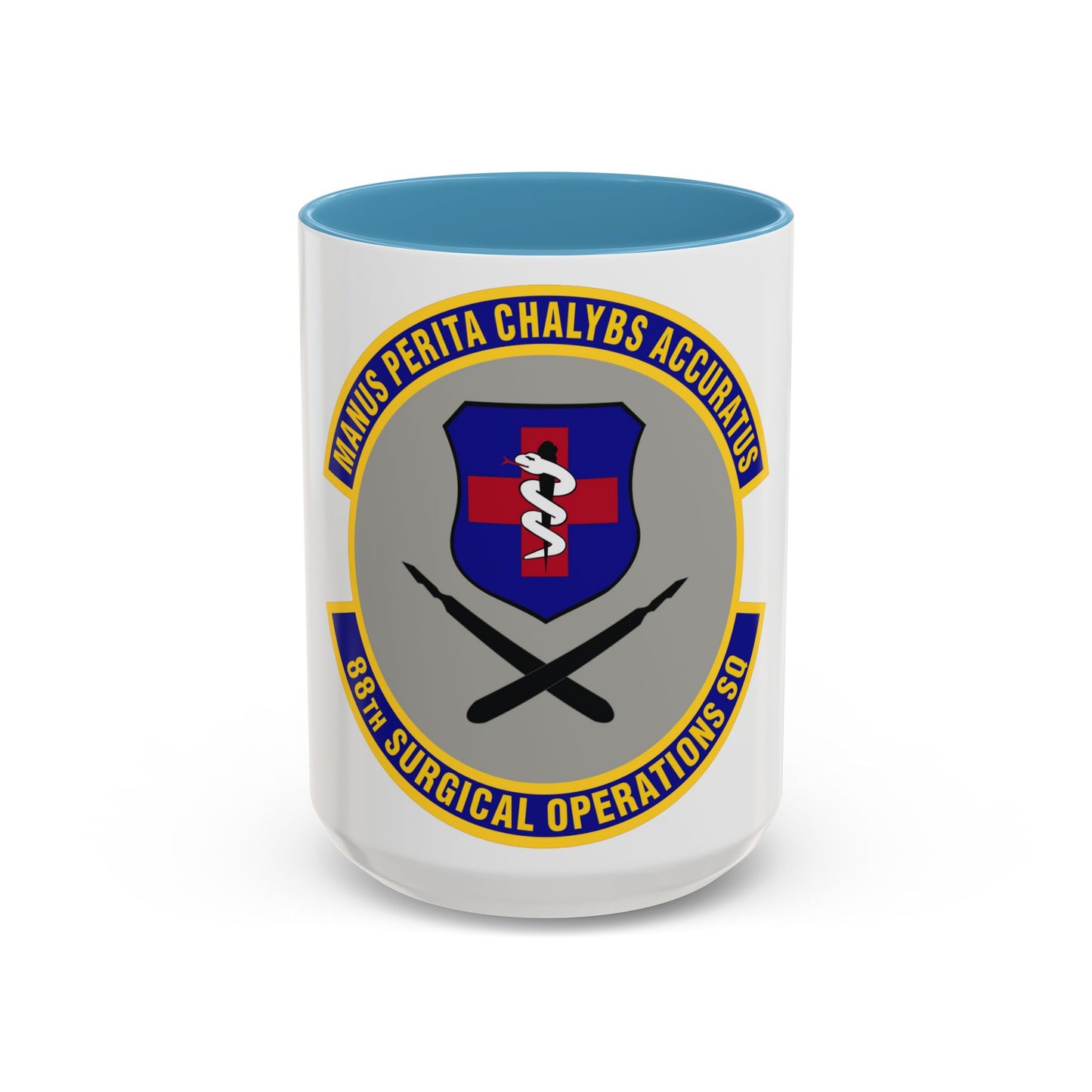 88th Surgical Operations Squadron (U.S. Air Force) Accent Coffee Mug