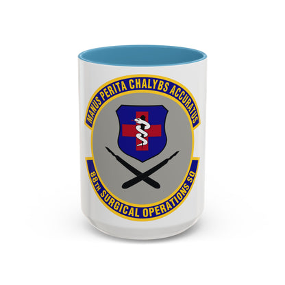 88th Surgical Operations Squadron (U.S. Air Force) Accent Coffee Mug