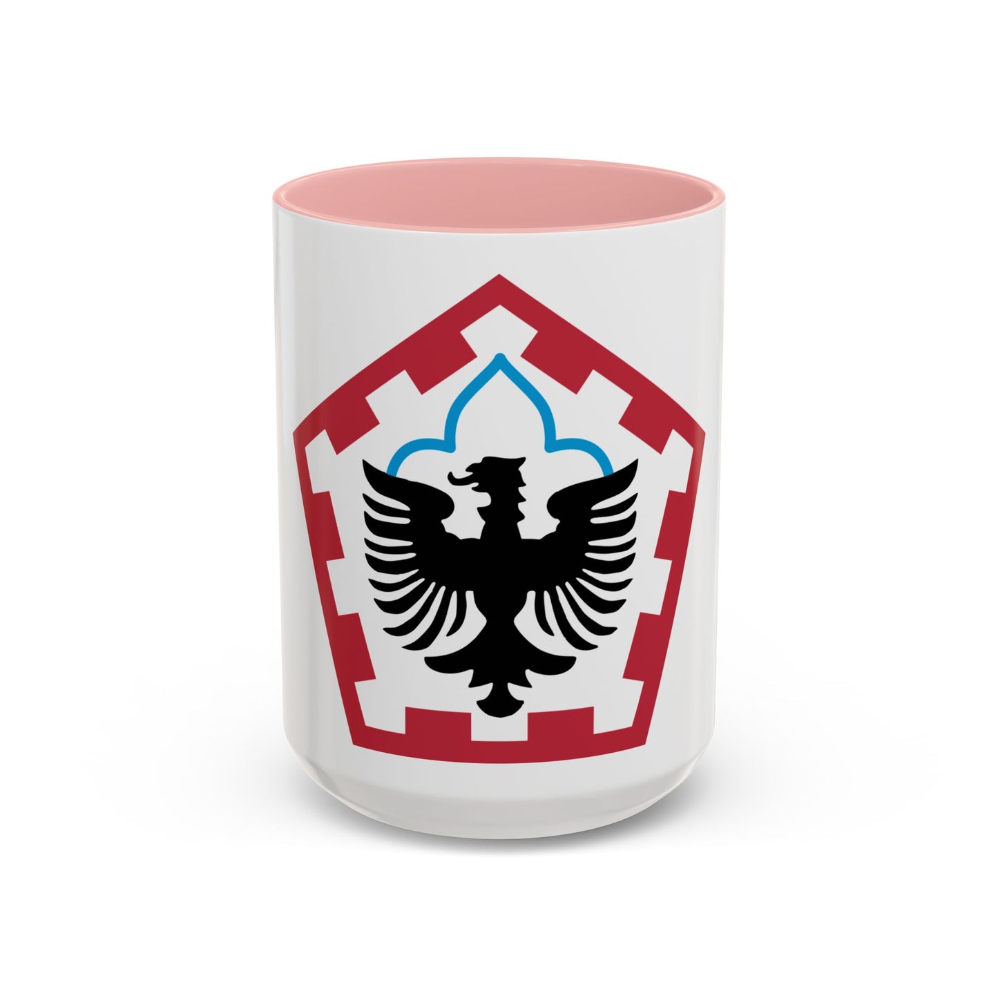 555th Engineer Brigade (U.S. Army) Accent Coffee Mug