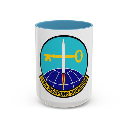 315 Weapons Squadron ACC (U.S. Air Force) Accent Coffee Mug