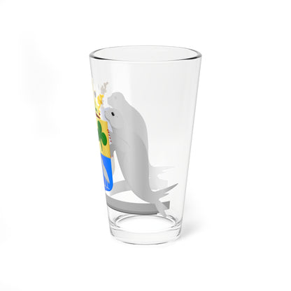 Zeewolde wapen (Netherlands) (Coat of Arms) Pint Glass 16oz