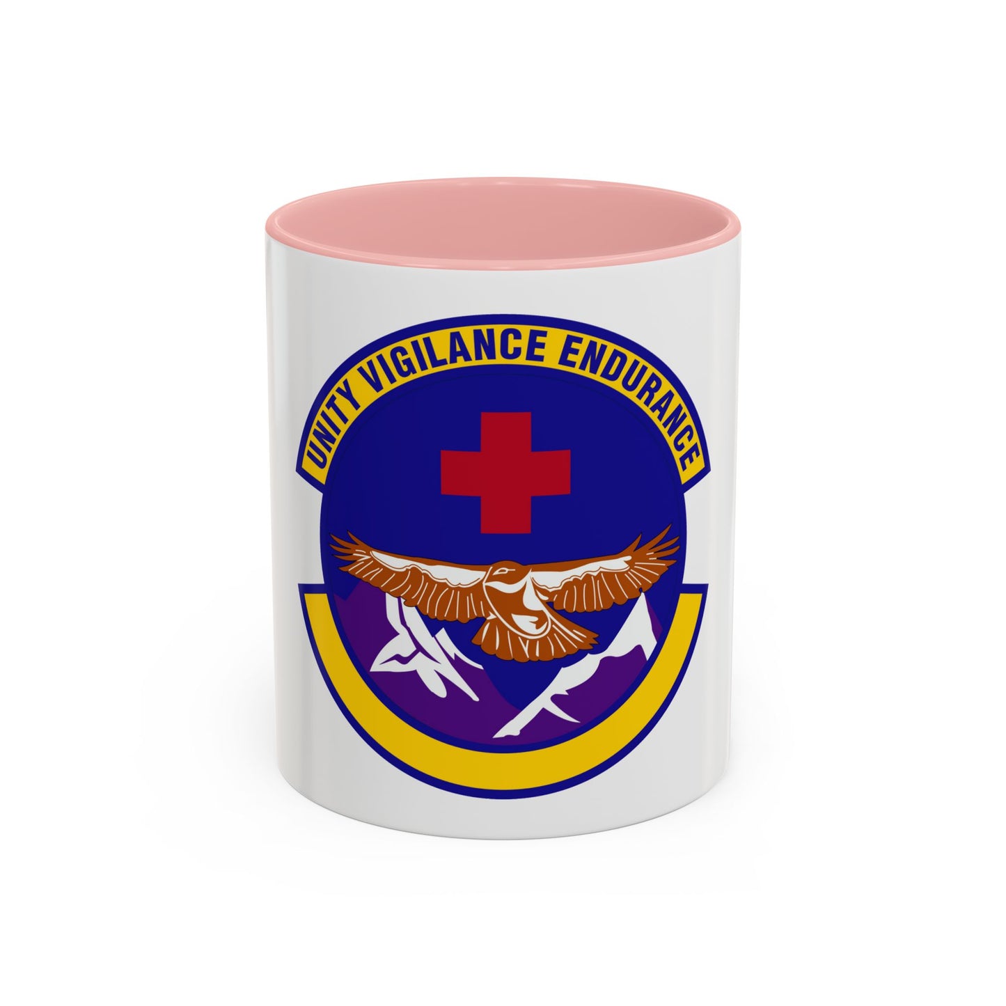 17 Operational Medical Readiness Squadron AETC (U.S. Air Force) Accent Coffee Mug