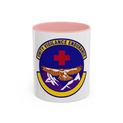 17 Operational Medical Readiness Squadron AETC (U.S. Air Force) Accent Coffee Mug