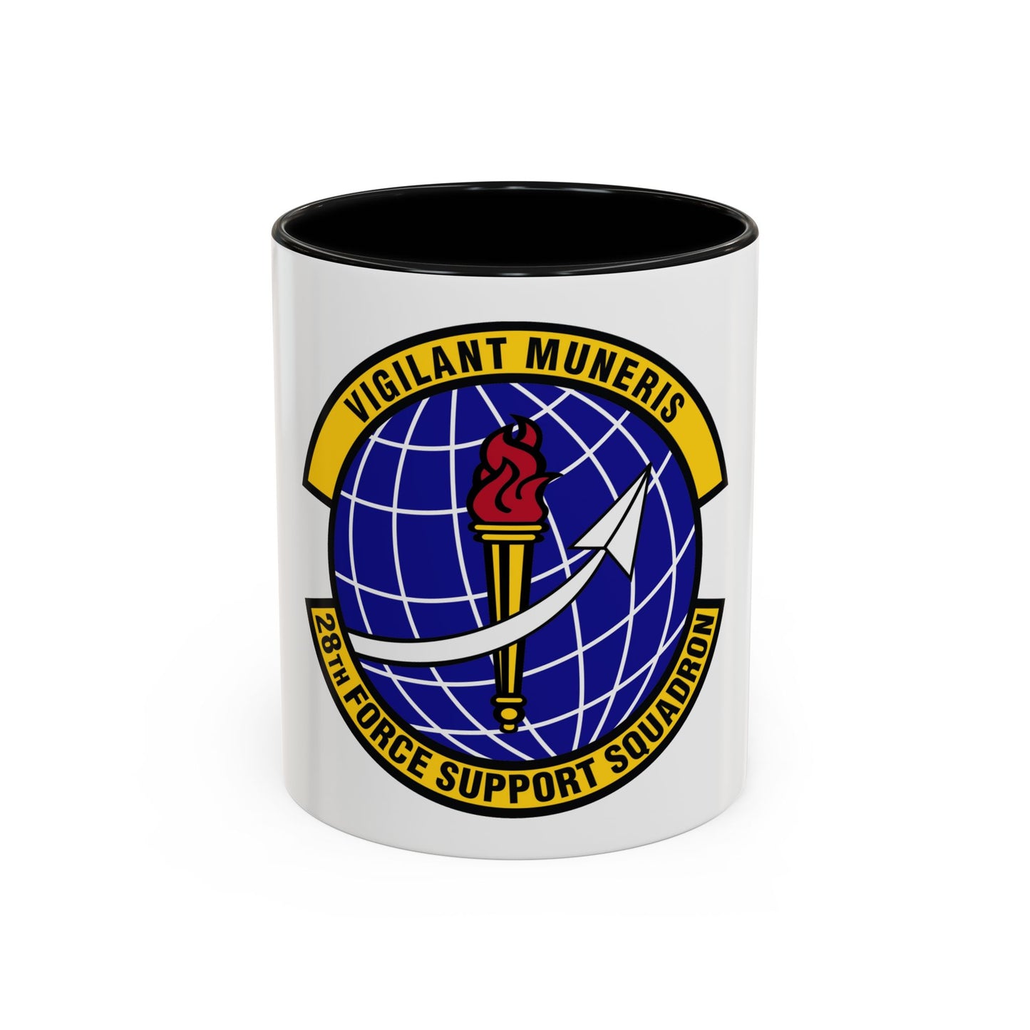 28th Force Support Squadron (U.S. Air Force) Accent Coffee Mug