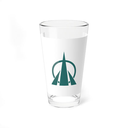 Flag of Oyabe Toyama (Japan) Pint Glass 16oz