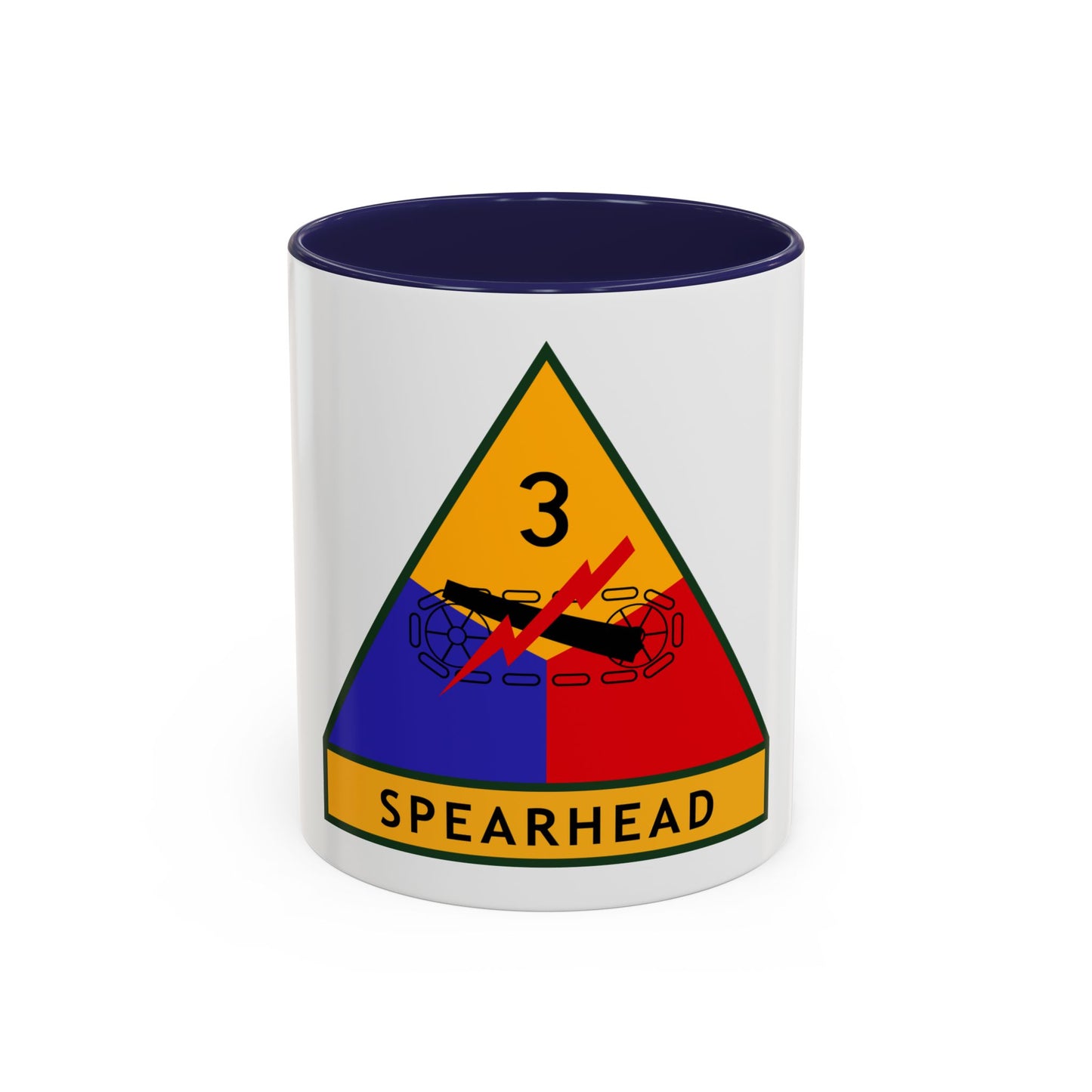 3rd Armored Division (U.S. Army) Accent Coffee Mug