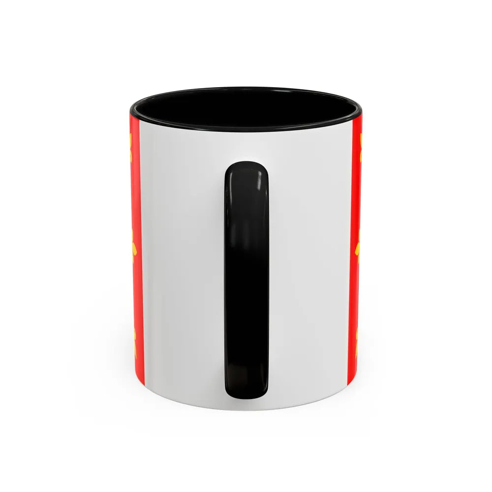 Flag of Cambridgeshire UK - Accent Coffee Mug-Go Mug Yourself