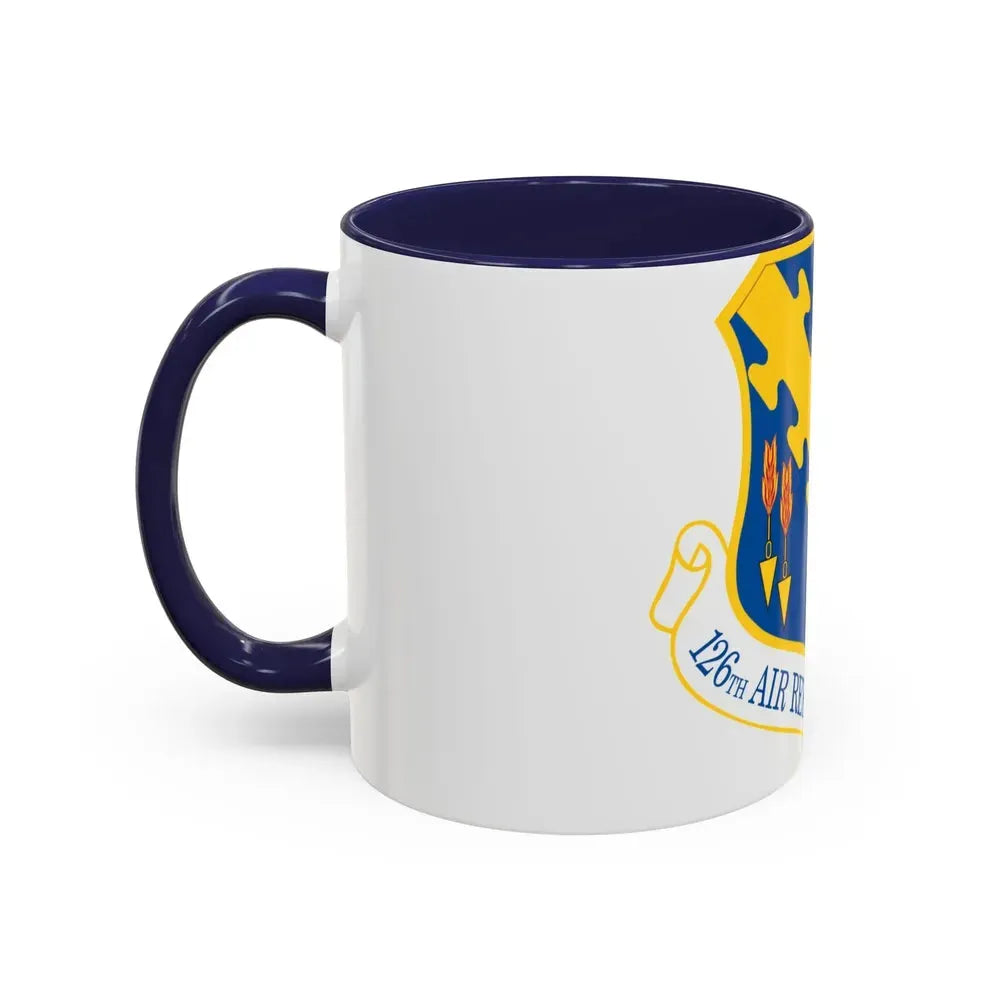 126th Air Refueling Wing (U.S. Air Force) Accent Coffee Mug - Go Mug Yourself