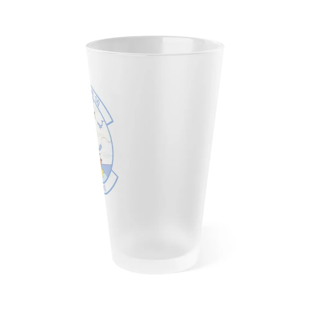 127 Bomber Squadron (U.S. Air Force) Frosted Pint Glass 16oz-Go Mug Yourself